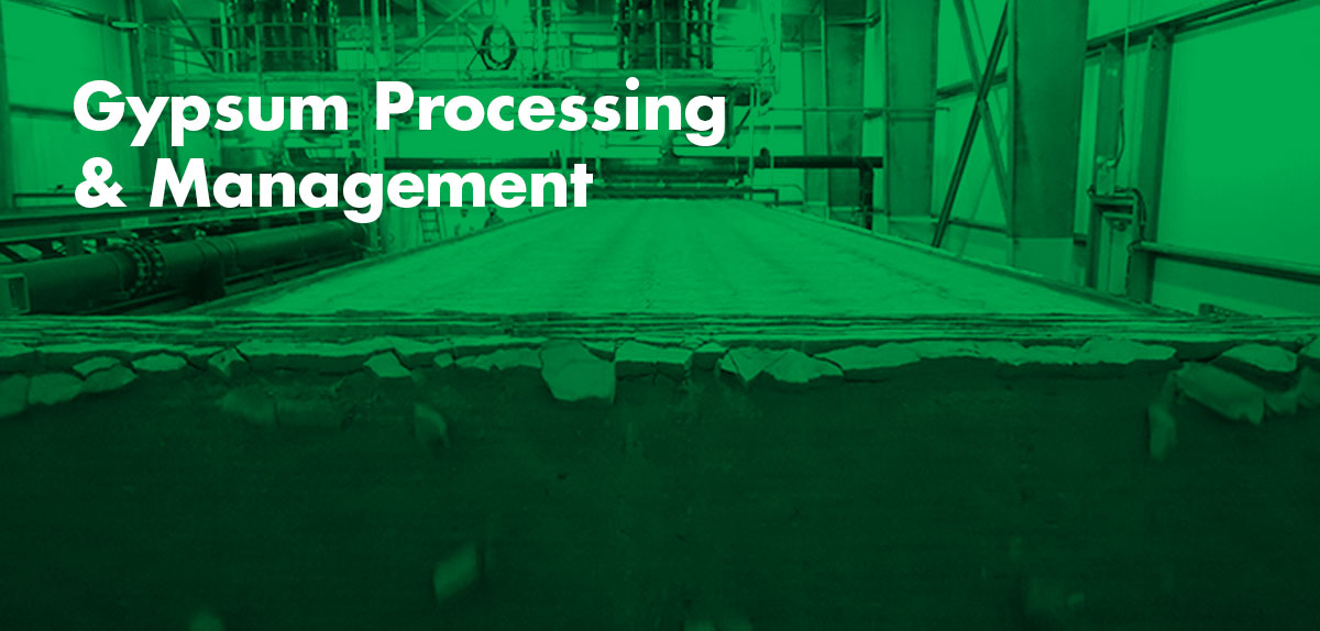 Gypsum Processing and Management